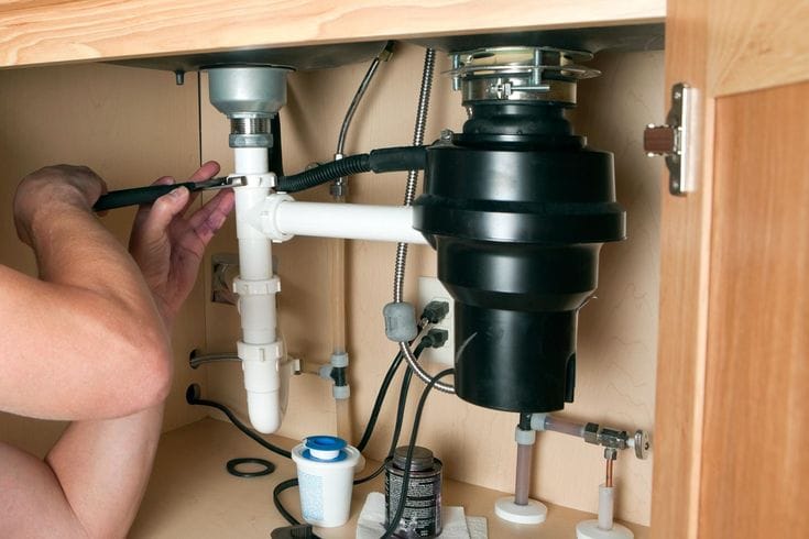 Garbage disposal installation and repair in Jupiter, Florida kitchen