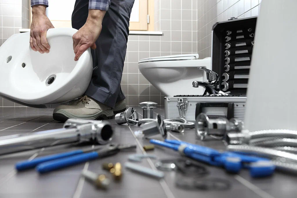 Bathroom plumbing repair service by Jupiter Plumbing Pros in Jupiter, Florida