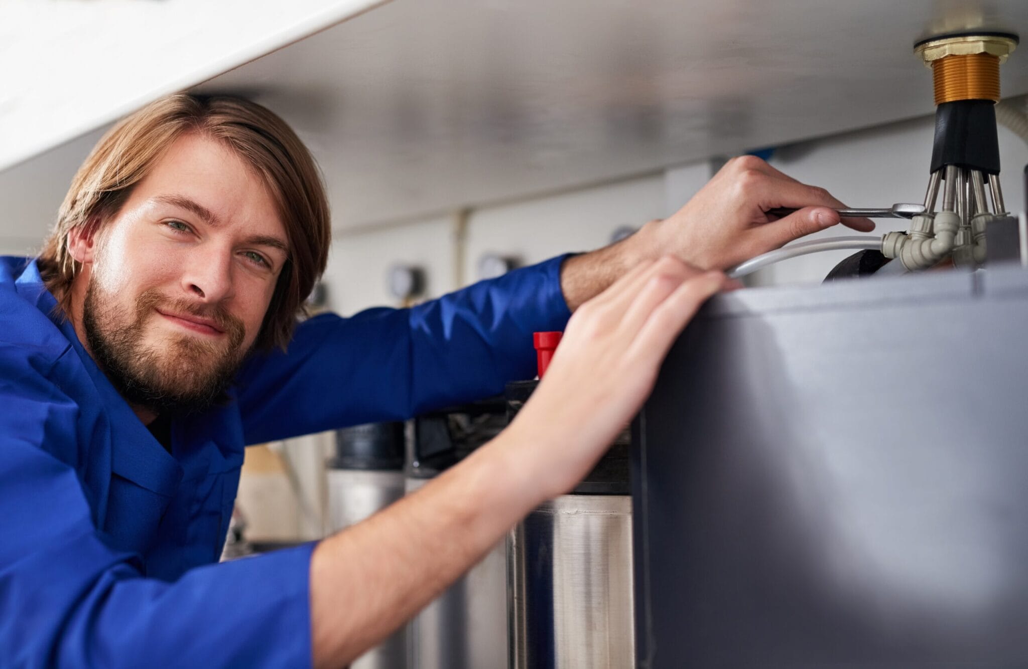 Appliance water line repair by plumber in Jupiter, Florida